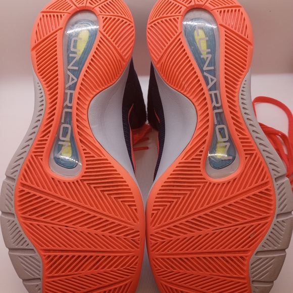 Nike Lunar Hyperquickness "Space Blue Bright Mango" Size 7 - Picture 4 of 6